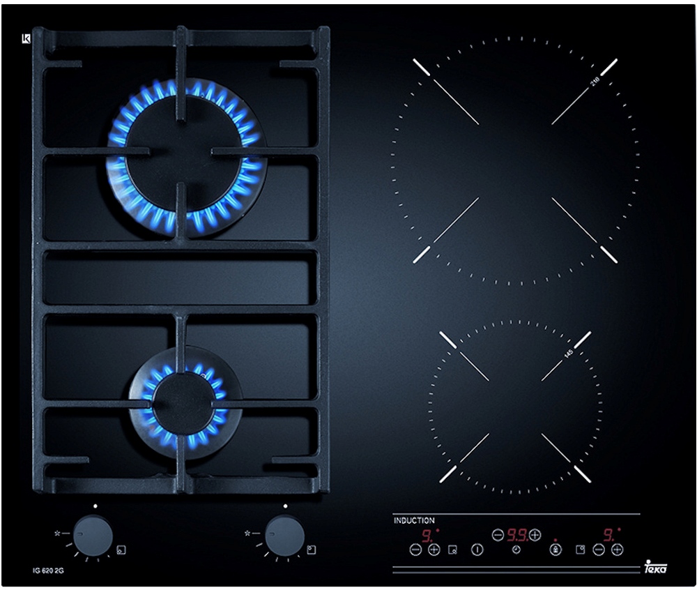 Варильні поверхні комбіновані